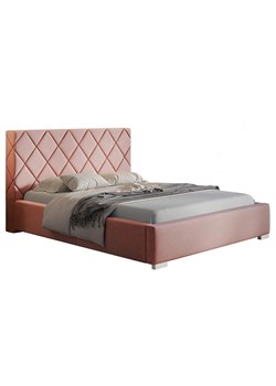 Łóżko tapicerowane 140x200 Savana 3X - 36 kolorów ze sklepu Edinos.pl w kategorii Łóżka i materace - zdjęcie 172345082