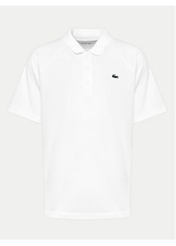 Lacoste Polo DH3201 Biały Regular Fit ze sklepu MODIVO w kategorii T-shirty męskie - zdjęcie 172345831