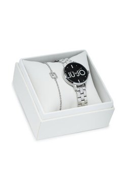 Liu Jo Zestaw zegarek i bransoletka Couple Plus TLJ2037 Srebrny ze sklepu MODIVO w kategorii Zegarki - zdjęcie 172345852