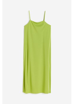 H & M - Dżersejowa sukienka na ramiączkach - Zielony ze sklepu H&M w kategorii Sukienki - zdjęcie 172346394