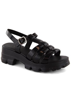 Komfortowe sandały damskie pachnące gumowe czarne Zaxy NN285039 ze sklepu ButyModne.pl w kategorii Sandały damskie - zdjęcie 172346450