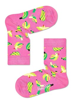 Happy Socks Skarpety &quot;Banana bird&quot; w kolorze różowym ze wzorem ze sklepu Limango Polska w kategorii Skarpetki dziecięce - zdjęcie 172347180