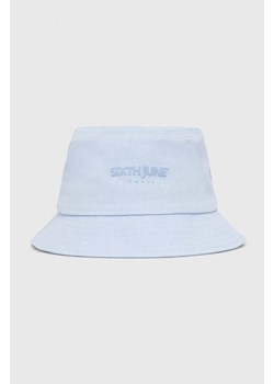 Sixth June kapelusz kolor niebieski ze sklepu ANSWEAR.com w kategorii Kapelusze męskie - zdjęcie 172347412
