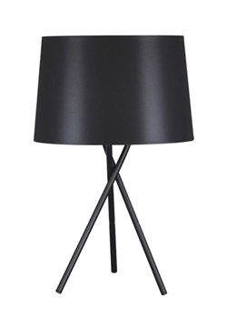 Czarna klasyczna lampa stołowa - S913-Brila ze sklepu Edinos.pl w kategorii Lampy stołowe - zdjęcie 172348542