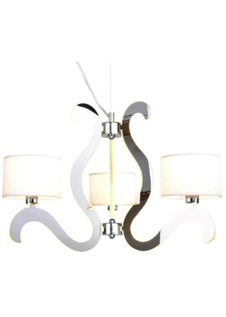 Potrójna lampa chromowana - 3X K281 Cinar ze sklepu Edinos.pl w kategorii Lampy wiszące - zdjęcie 172348921