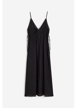 H & M - Sukienka ze sznurkiem do ściągania - Czarny ze sklepu H&M w kategorii Sukienki - zdjęcie 172351574