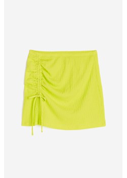 H & M - Spódniczka plażowa ze sznurkiem - Żółty ze sklepu H&M w kategorii Spódnice - zdjęcie 172351650
