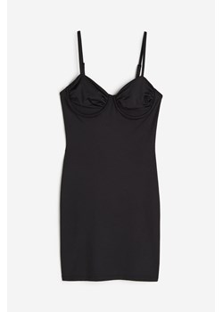 H & M - Dżersejowa sukienka gorsetowa - Czarny ze sklepu H&M w kategorii Sukienki - zdjęcie 172351662