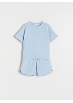 Reserved - Bawełniany komplet - niebieski ze sklepu Reserved w kategorii Komplety niemowlęce - zdjęcie 172352830