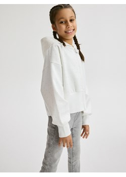 Reserved - Bluza ze strasami - złamana biel ze sklepu Reserved w kategorii Bluzy dziewczęce - zdjęcie 172352860