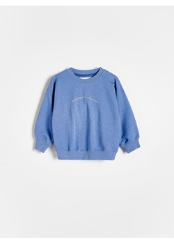 Reserved - Bluza oversize - niebieski ze sklepu Reserved w kategorii Bluzy i swetry - zdjęcie 172352991