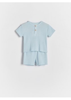 Reserved - Strukturalny komplet - jasnoniebieski ze sklepu Reserved w kategorii Komplety niemowlęce - zdjęcie 172353004