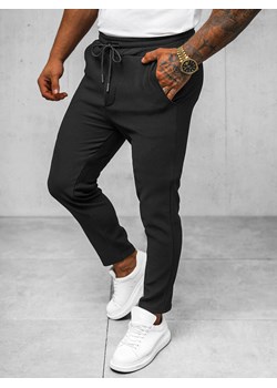 Spodnie męskie chino czarne OZONEE O/K963SP ze sklepu ozonee.pl w kategorii Spodnie męskie - zdjęcie 172354114