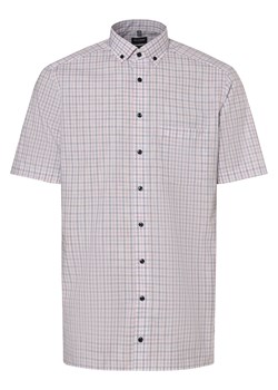 OLYMP Luxor modern Fit Koszula męska Mężczyźni Modern Fit Bawełna biały w kratkę ze sklepu vangraaf w kategorii Koszule męskie - zdjęcie 172354401