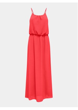 ONLY Sukienka letnia Winner 15177381 Czerwony Regular Fit ze sklepu MODIVO w kategorii Sukienki - zdjęcie 172355250