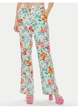 Guess Spodnie materiałowe Adele W4GB30 WG4G0 Kolorowy Relaxed Fit ze sklepu MODIVO w kategorii Spodnie damskie - zdjęcie 172355251