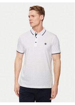 Pierre Cardin Polo C5 21274.2098 Biały Regular Fit ze sklepu MODIVO w kategorii T-shirty męskie - zdjęcie 172355292