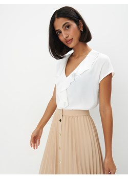 Mohito - Elegancka bluzka - biały ze sklepu Mohito w kategorii Bluzki damskie - zdjęcie 172355744