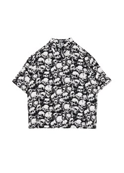 Cropp - Koszula w stylu death art - czarny ze sklepu Cropp w kategorii Koszule damskie - zdjęcie 172356312