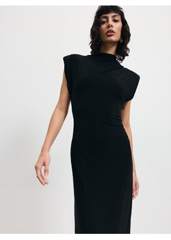 Reserved - Sukienka midi - czarny ze sklepu Reserved w kategorii Sukienki - zdjęcie 172357082