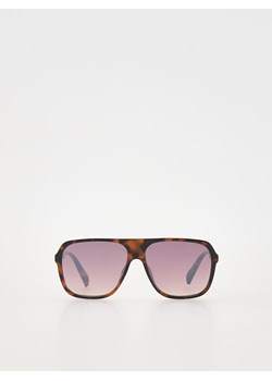 Reserved - Okulary przeciwsłoneczne - brązowy ze sklepu Reserved w kategorii Okulary przeciwsłoneczne damskie - zdjęcie 172357190