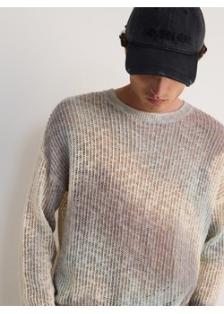 Reserved - Wzorzysty sweter - wielobarwny ze sklepu Reserved w kategorii Swetry męskie - zdjęcie 172357480