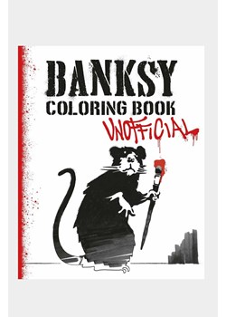 home &amp; lifestyle kolorowanka Banksy Coloring Book by Magnus Frederiksen ze sklepu ANSWEAR.com w kategorii Książki - zdjęcie 172357671