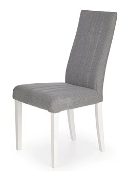 Krzesło drewniane Iston - popiel + biel ze sklepu Edinos.pl w kategorii Krzesła - zdjęcie 172359022
