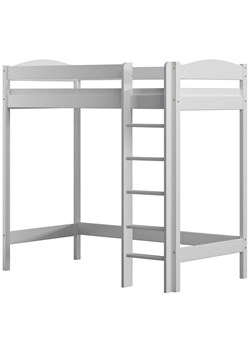 Białe dziecięce łóżko piętrowe pojedyncze - Igi 4X 180x80 cm ze sklepu Edinos.pl w kategorii Łóżka dziecięce - zdjęcie 172359313