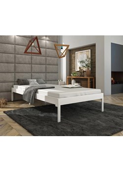 Łóżko pojedyncze metalowe Margo 120x200 - 17 kolorów ze sklepu Edinos.pl w kategorii Łóżka i materace - zdjęcie 172360084