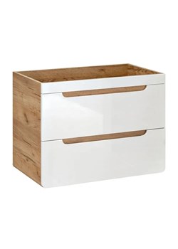 Szafka wisząca pod umywalkę z szufladami z szufladami 60 cm C7-H06 ze sklepu Edinos.pl w kategorii Szafki i regały łazienkowe - zdjęcie 172360120
