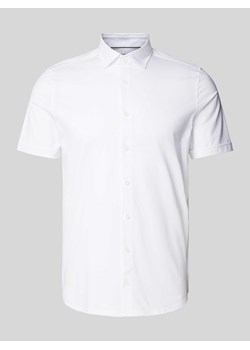 Koszula casualowa o kroju body fit z kołnierzykiem typu kent model ‘New York'’ ze sklepu Peek&Cloppenburg  w kategorii Koszule męskie - zdjęcie 172361161