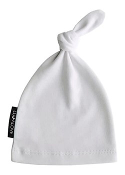 Lullalove Czapka beanie w kolorze białym ze sklepu Limango Polska w kategorii Czapki dziecięce - zdjęcie 172361873