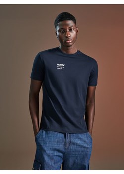Sinsay - Koszulka z nadrukiem - granatowy ze sklepu Sinsay w kategorii T-shirty męskie - zdjęcie 172363302