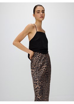 Reserved - Spódnica midi w zwierzęcy wzór - wielobarwny ze sklepu Reserved w kategorii Spódnice - zdjęcie 172363641