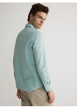 Reserved - Koszula w paski regular fit - jasnoniebieski ze sklepu Reserved w kategorii Koszule męskie - zdjęcie 172363650