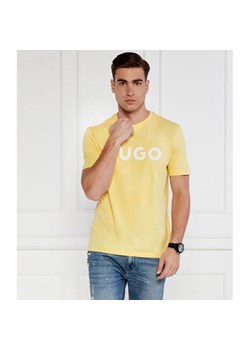HUGO T-shirt Dulivio | Regular Fit ze sklepu Gomez Fashion Store w kategorii T-shirty męskie - zdjęcie 172365110