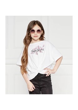 Pepe Jeans London T-shirt QUINDARA | Regular Fit ze sklepu Gomez Fashion Store w kategorii Bluzki dziewczęce - zdjęcie 172365530