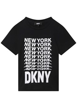 DKNY Koszulka w kolorze czarnym ze sklepu Limango Polska w kategorii T-shirty chłopięce - zdjęcie 172367103