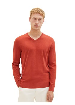 Tom Tailor Sweter w kolorze czerwonym ze sklepu Limango Polska w kategorii Swetry męskie - zdjęcie 172367460