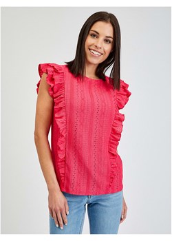 orsay Koszulka w kolorze czerwonym ze sklepu Limango Polska w kategorii Bluzki damskie - zdjęcie 172367731