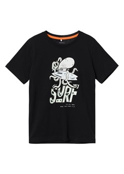 name it Koszulka &quot;Zasun&quot; w kolorze czarnym ze sklepu Limango Polska w kategorii T-shirty chłopięce - zdjęcie 172367803