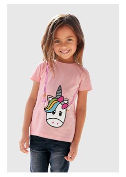 Kidsworld Koszulka w kolorze jasnoróżowym ze sklepu Limango Polska w kategorii Bluzki dziewczęce - zdjęcie 172367882