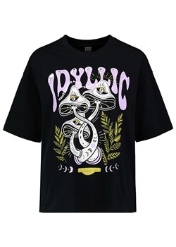 Stitch &amp; Soul Koszulka w kolorze czarnym ze sklepu Limango Polska w kategorii Bluzki damskie - zdjęcie 172369473