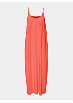 Vero Moda Sukienka letnia Luna 10286077 Czerwony Regular Fit ze sklepu MODIVO w kategorii Sukienki - zdjęcie 172370474