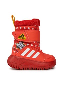 adidas Śniegowce Winterplay x Disney Shoes Kids IG7191 Czerwony ze sklepu MODIVO w kategorii Buty zimowe dziecięce - zdjęcie 172370542