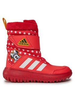 adidas Śniegowce Winterplay x Disney Shoes Kids IG7188 Czerwony ze sklepu MODIVO w kategorii Buty zimowe dziecięce - zdjęcie 172370624