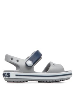 Crocs Sandały Crocband Sandal 12856 Szary ze sklepu MODIVO w kategorii Sandały dziecięce - zdjęcie 172370694