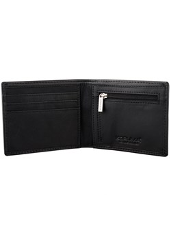 Cienki portfel męski skórzany typu SLIM (Czarny) ze sklepu Koruma ID Protection w kategorii Portfele męskie - zdjęcie 172371090