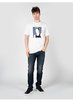 Diesel T-Shirt "T-Just" | A03803-0BEAF-100 | Mężczyzna | Biały ze sklepu ubierzsie.com w kategorii T-shirty męskie - zdjęcie 172371170
